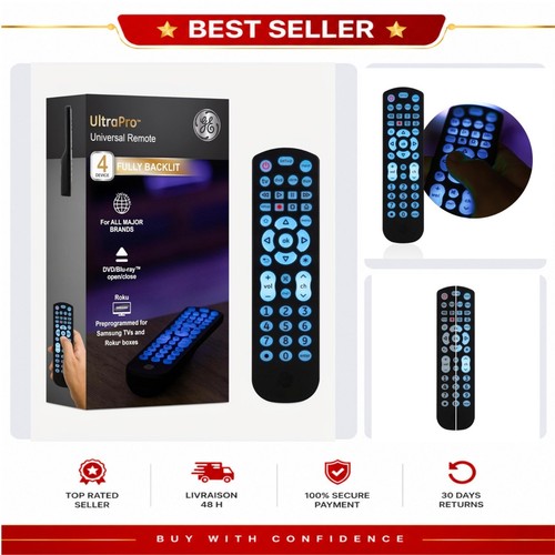 Backlit universal remote - backlit,