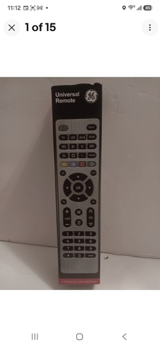Universal remote 33709 - ge,