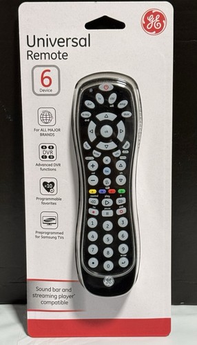 Universal remote control 6 - universal,